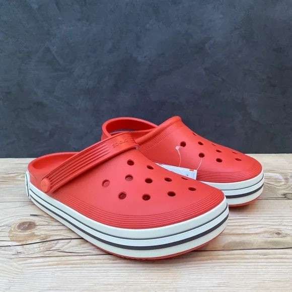 Чоловічі Crocs Off Court Clog Logo Tomato — фото 9