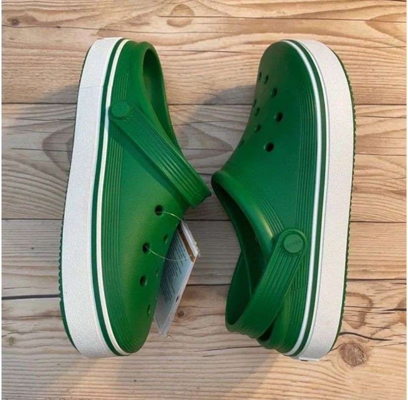 Чоловічі Crocs Клог Крокбенд Зелені Crocband Clog Off Court Green Ivy — фото 2
