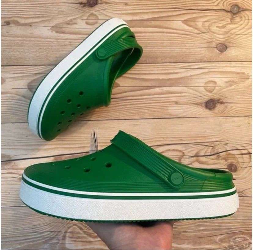 Чоловічі Crocs Клог Крокбенд Зелені Crocband Clog Off Court Green Ivy — фото 12