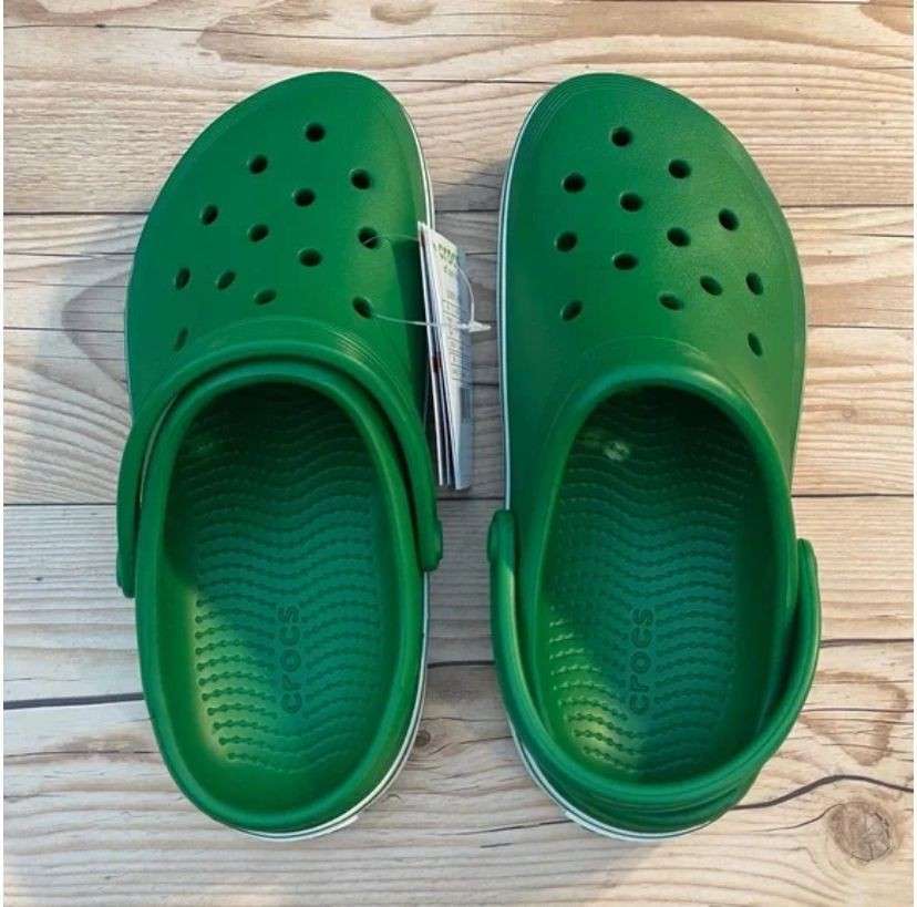 Чоловічі Crocs Клог Крокбенд Зелені Crocband Clog Off Court Green Ivy — фото 14