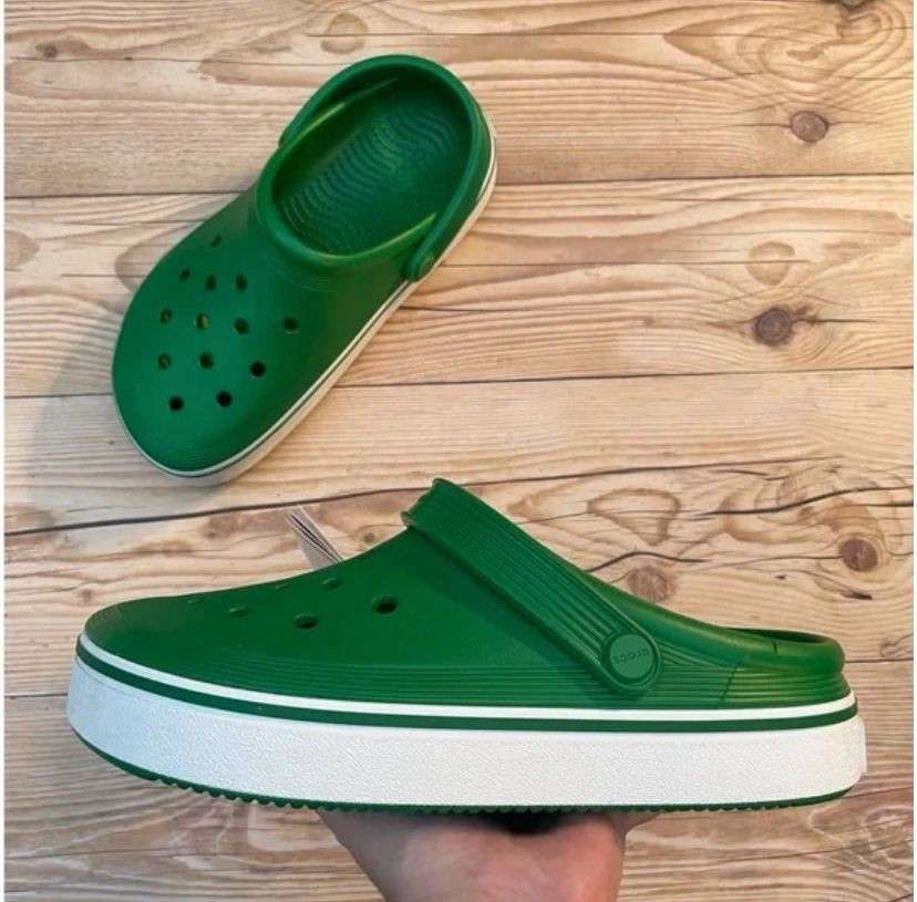Чоловічі Crocs Клог Крокбенд Зелені Crocband Clog Off Court Green Ivy — фото 15