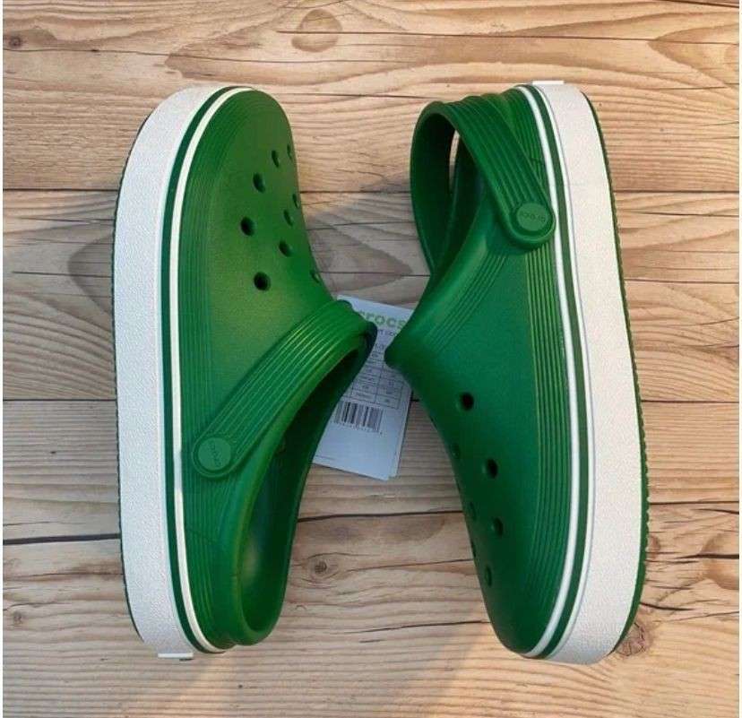 Чоловічі Crocs Клог Крокбенд Зелені Crocband Clog Off Court Green Ivy — фото 5