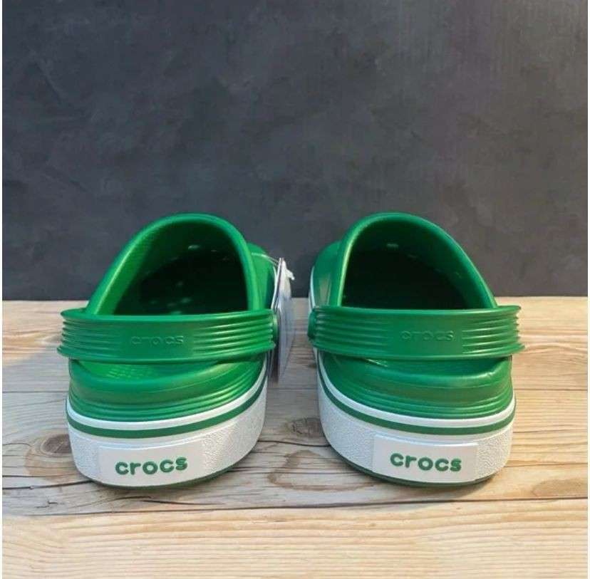 Чоловічі Crocs Клог Крокбенд Зелені Crocband Clog Off Court Green Ivy — фото 6