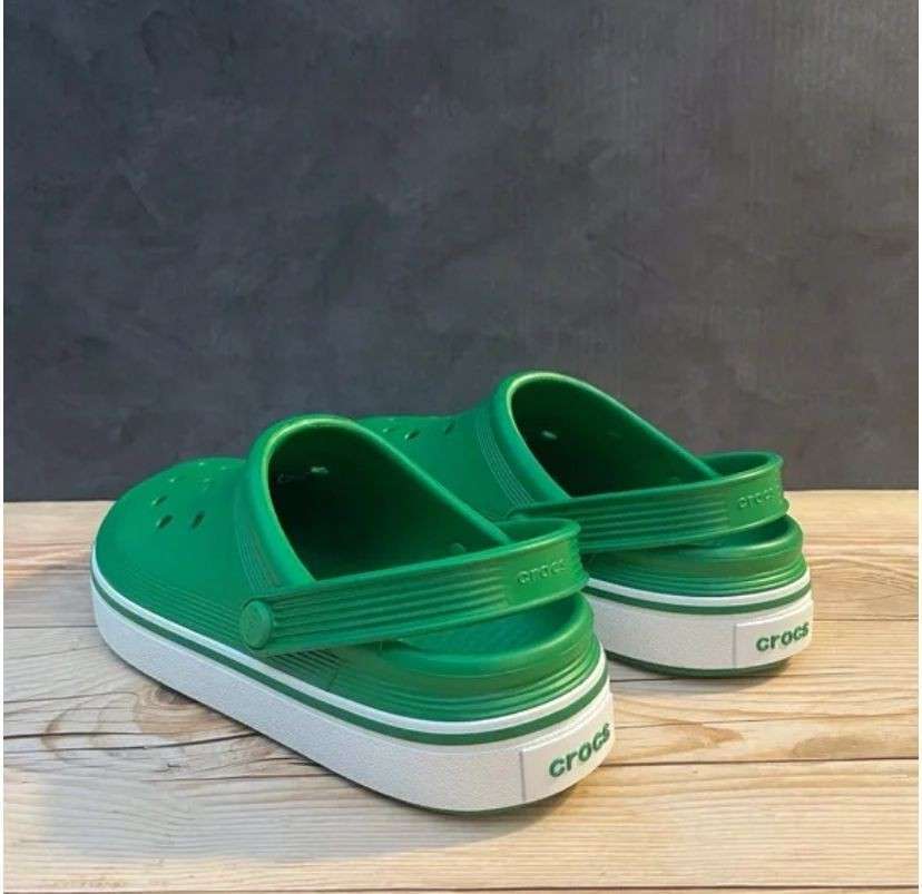 Чоловічі Crocs Клог Крокбенд Зелені Crocband Clog Off Court Green Ivy — фото 8