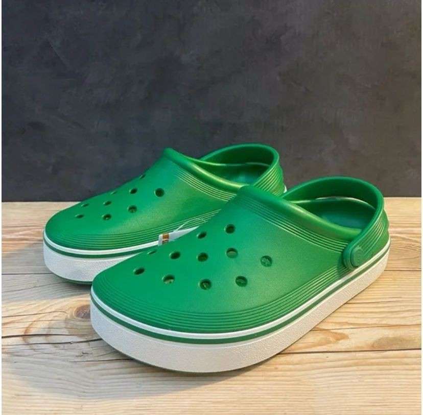 Чоловічі Crocs Клог Крокбенд Зелені Crocband Clog Off Court Green Ivy — фото 9