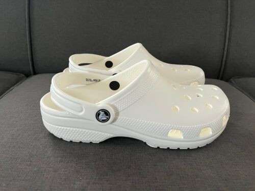 Чоловічі Crocs Классік Клог Білі White Classic Clog — фото 11