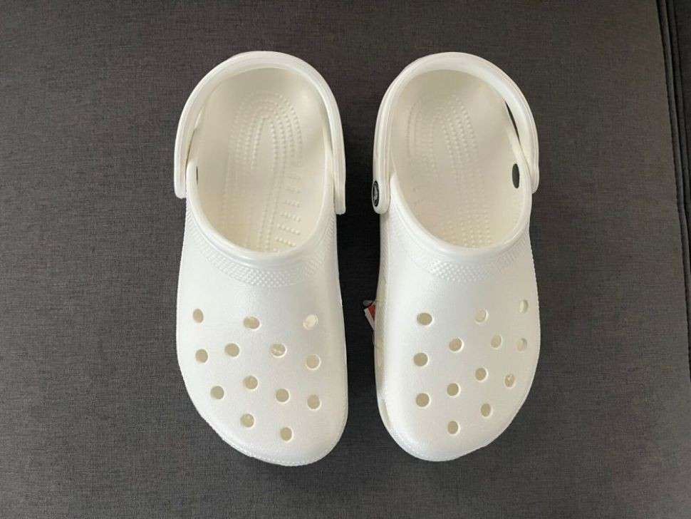 Чоловічі Crocs Классік Клог Білі White Classic Clog — фото 14