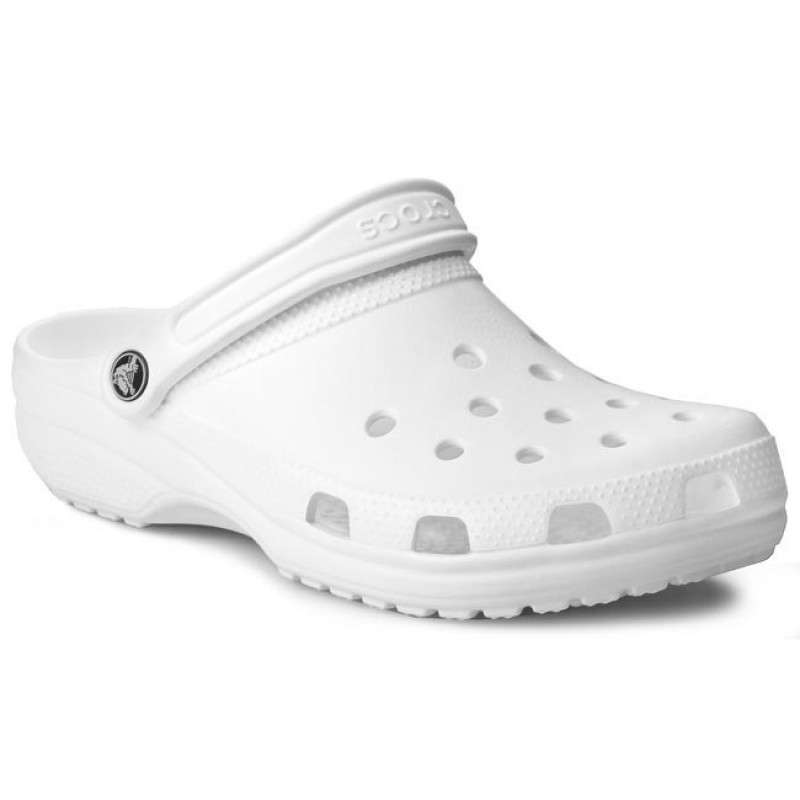 Чоловічі Crocs Классік Клог Білі White Classic Clog — фото 3