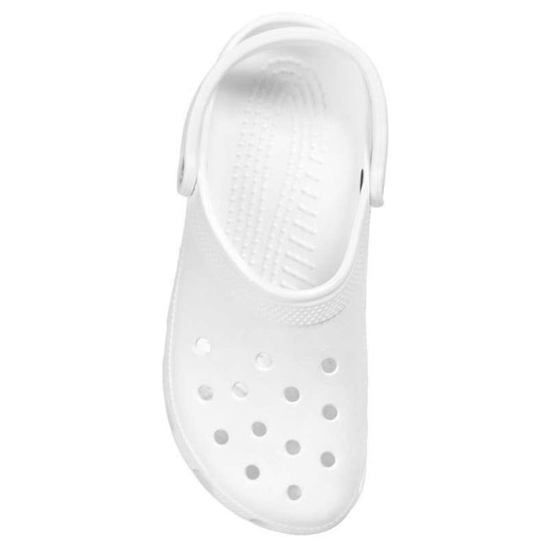 Чоловічі Crocs Классік Клог Білі White Classic Clog — фото 7
