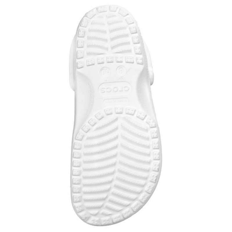Чоловічі Crocs Классік Клог Білі White Classic Clog — фото 8
