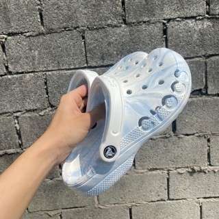 Жіночі Crocs Baya Marbled Clog white/Blue — фото 2