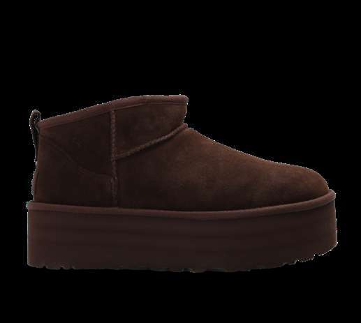 Жіночі UGG Ультра Міні Платформа Шоколадні Замшеві Ultra Mini Platform Chocolate Suede