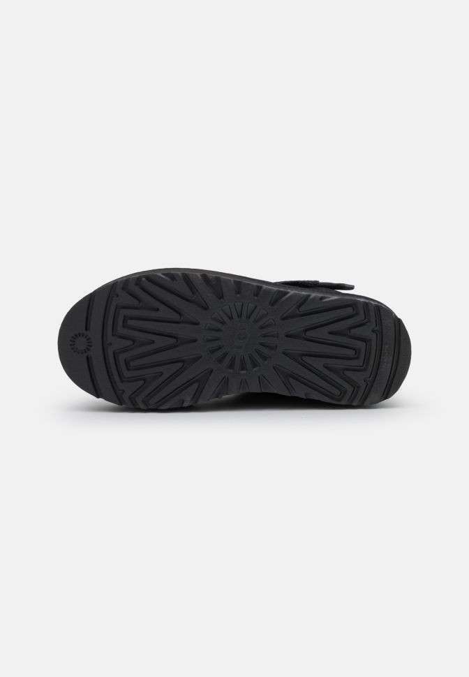 Жіночі UGG Платформа Ньюмел Чоботи Чорні Замша з Пасками Neumal Platform Velcro Black — фото 3