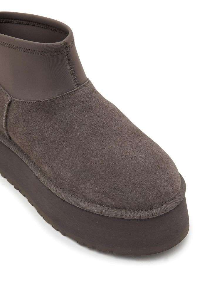 Жіночі UGG Платформа Міні Діппер Сірі Classic Mini Dipper Platform Thundercloud Grey — фото 5