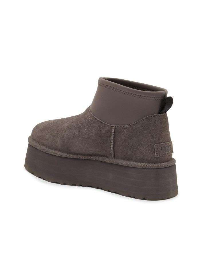 Жіночі UGG Платформа Міні Діппер Сірі Classic Mini Dipper Platform Thundercloud Grey — фото 6