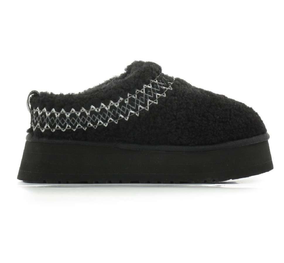Жіночі UGG Тазз Сліппер Ультра Міні Платформа Чорні Tazz Slipper Heritage Braid Black