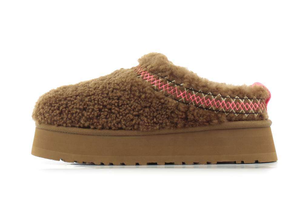 Жіночі UGG Тазз Сліппер Ультра Міні Платформа Коричневі Tazz Slipper Heritage Braid Hardwood — фото 6