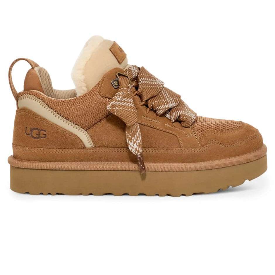 Жіночі UGG кросівки Зимові Замшеві Коричневі Lowmel Sneaker Chestnut