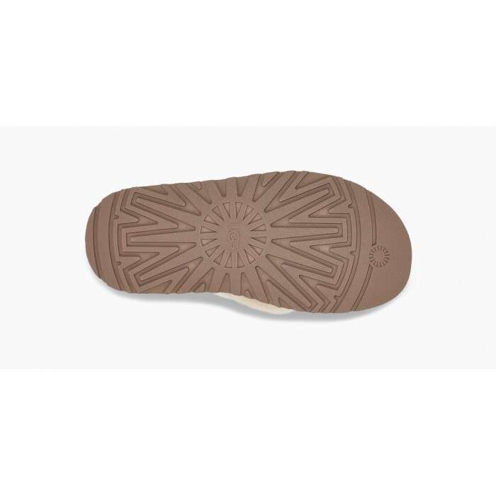 Жіночі UGG Діско Сандалі Платформа Помаранчеві Disco Cross Slides Chestnut — фото 2