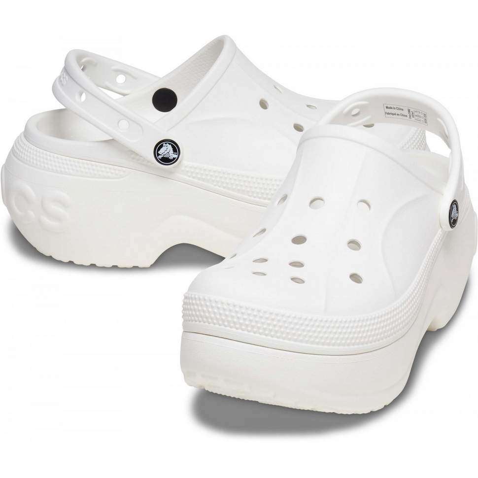 Жіночі Crocs Bella Clog White — фото 1