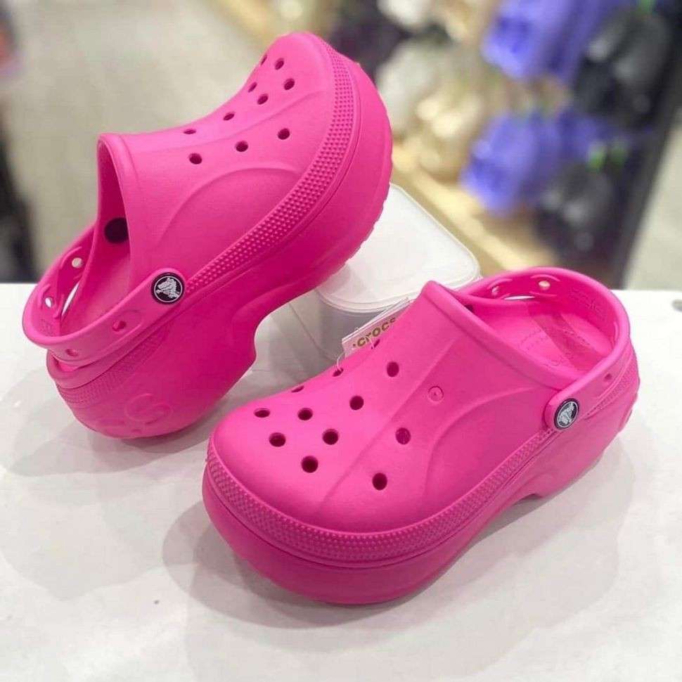 Жіночі Crocs Bella Clog Electric Pink — фото 2