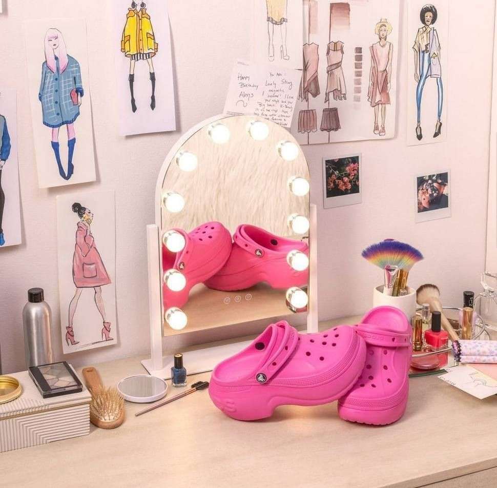 Жіночі Crocs Bella Clog Electric Pink — фото 5