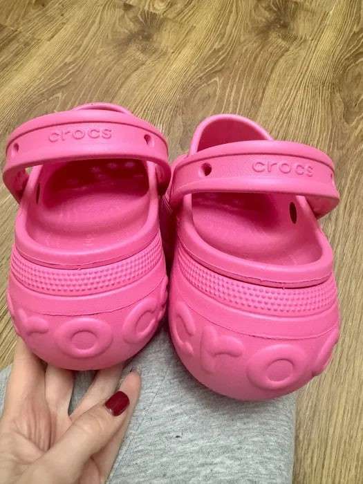 Жіночі Crocs Bella Clog Electric Pink — фото 9