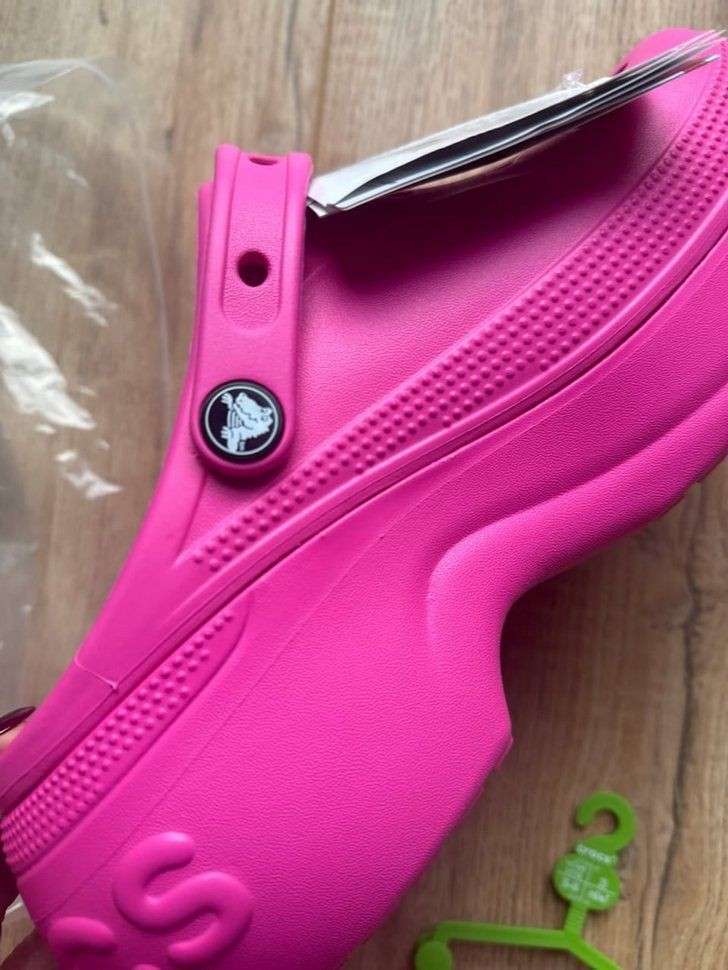 Жіночі Crocs Bella Clog Electric Pink — фото 10