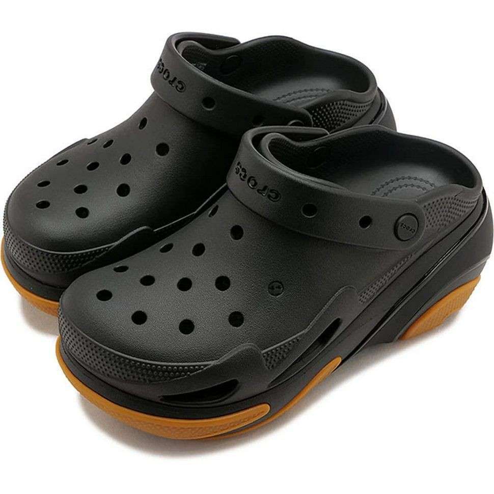 Жіночі Crocs Bubble Crush Clog Black/Gum — фото 2