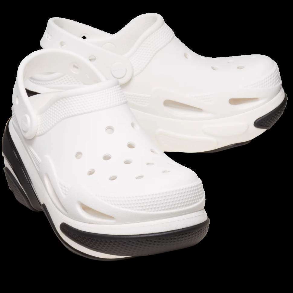 Жіночі Crocs Bubble Crush Clog White — фото 1