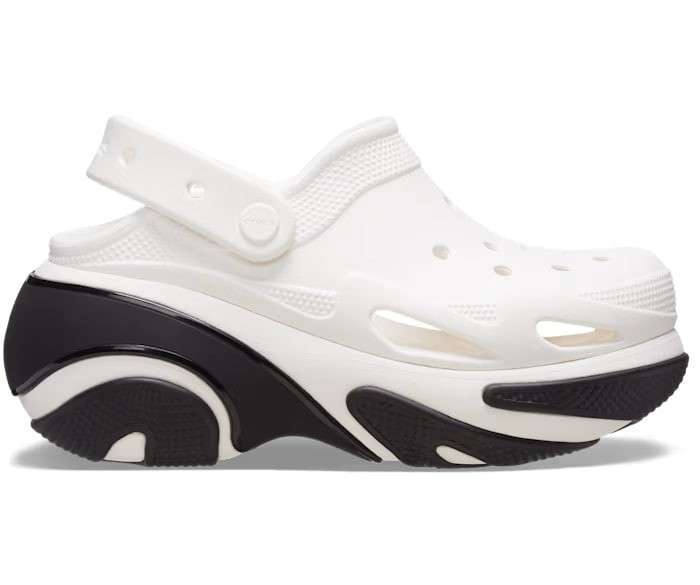 Жіночі Crocs Bubble Crush Clog White — фото 11