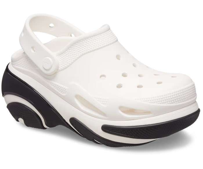 Жіночі Crocs Bubble Crush Clog White — фото 14