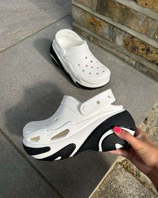 Жіночі Crocs Bubble Crush Clog White — фото 5