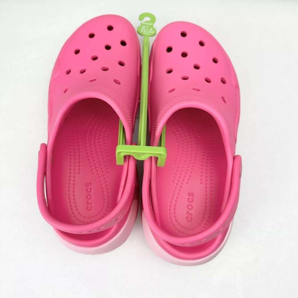 Жіночі Crocs Bubble Crush Clog Pink — фото 14