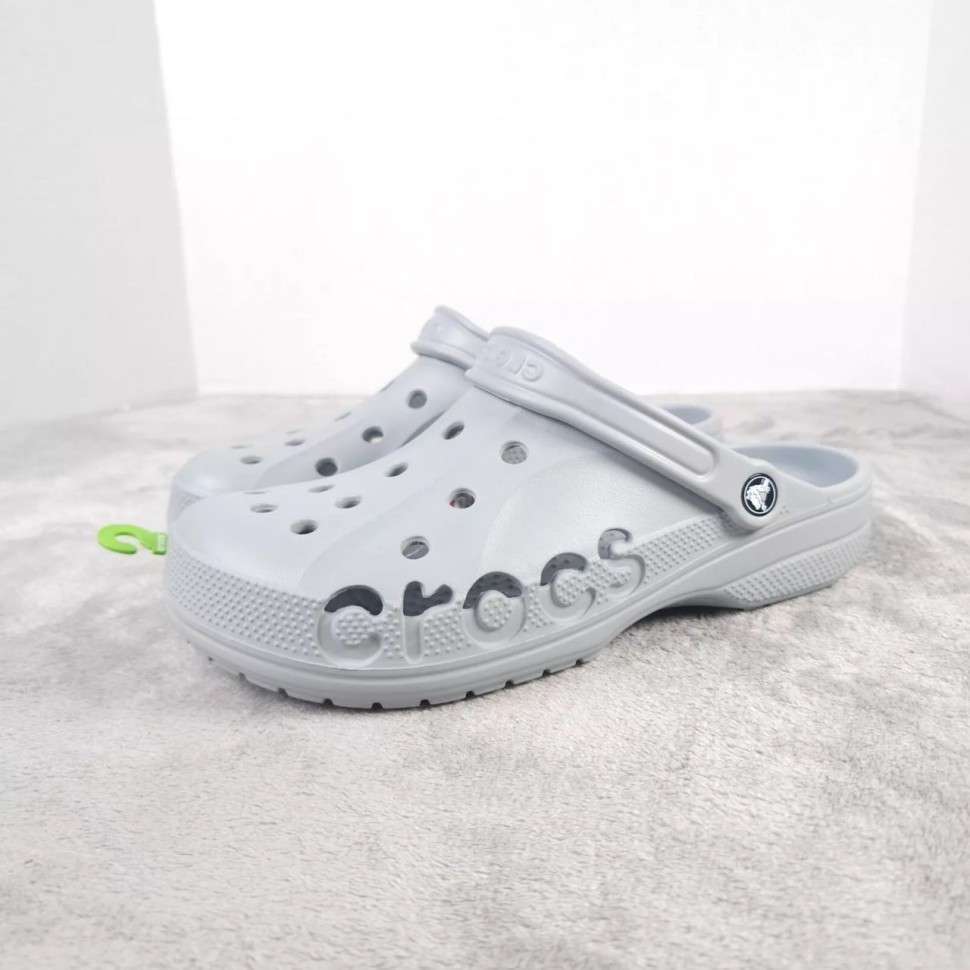 Чоловічі Crocs Бая Клог Світло Сірі Baya Clog Light Grey — фото 15