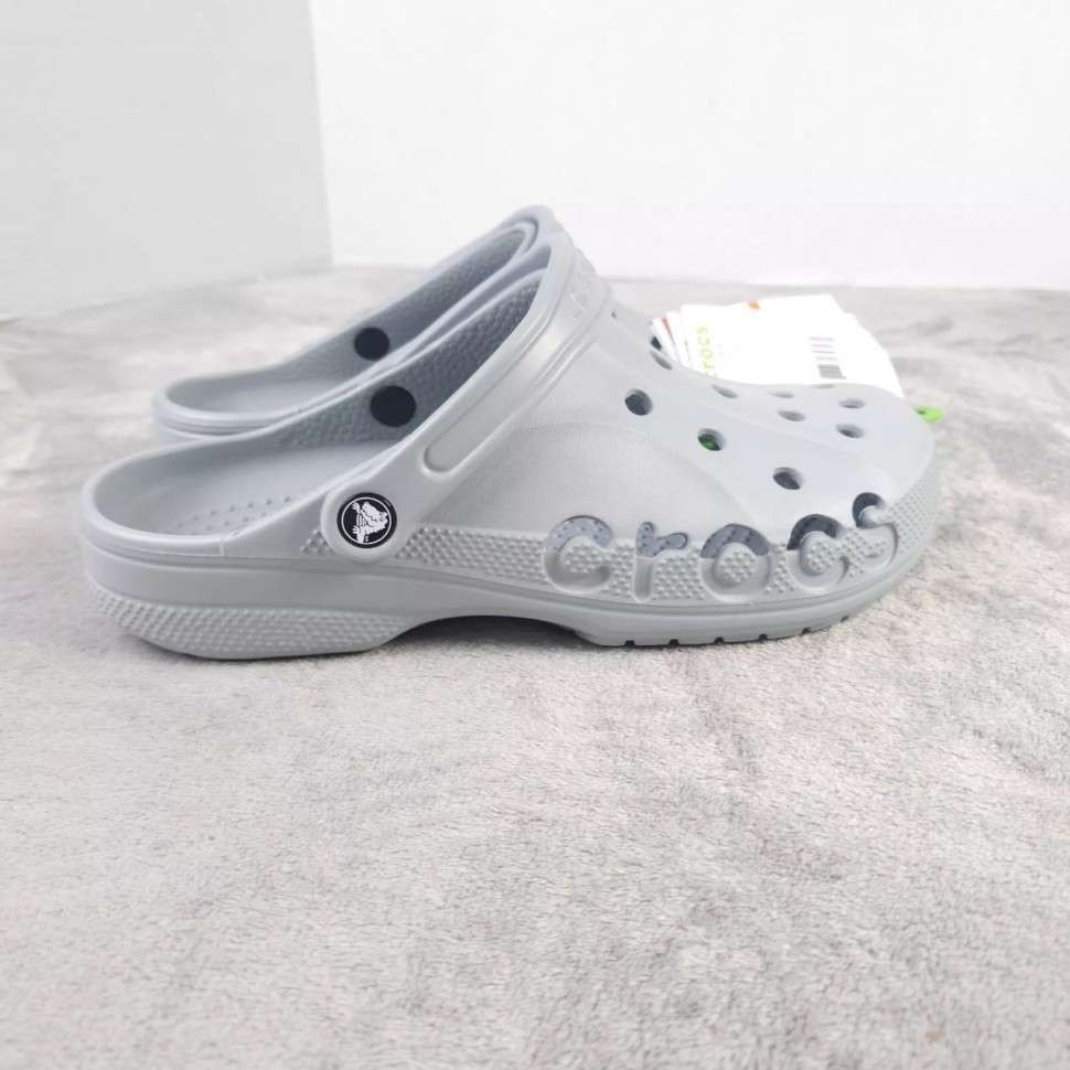 Чоловічі Crocs Бая Клог Світло Сірі Baya Clog Light Grey — фото 5