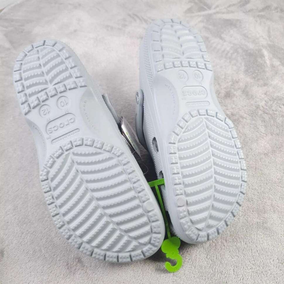 Чоловічі Crocs Бая Клог Світло Сірі Baya Clog Light Grey — фото 7