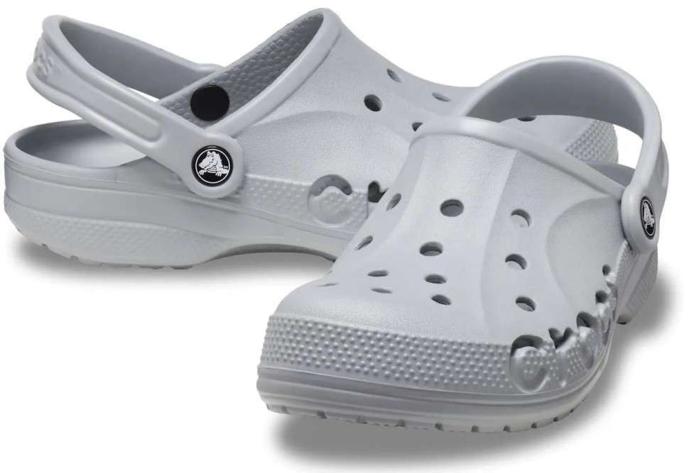 Чоловічі Crocs Бая Клог Світло Сірі Baya Clog Light Grey — фото 9
