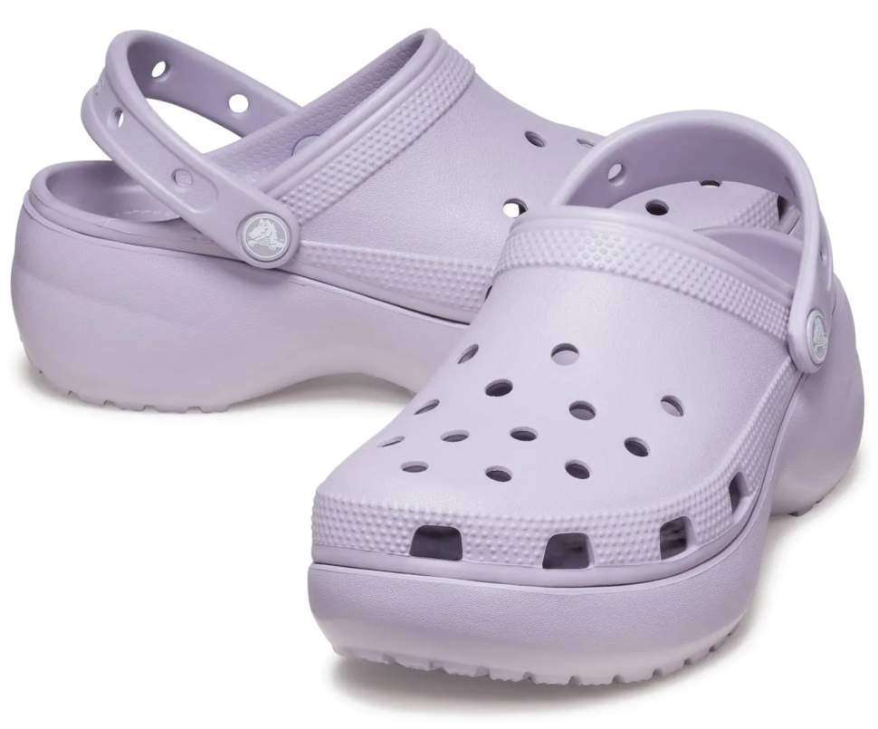 Жіночі Crocs Classic Platform Clog Mauve Mist — фото 1