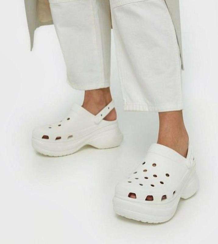 Жіночі Crocs Classic Bae Clog White — фото 7