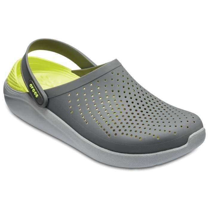 Чоловічі Crocs LiteRide Clog Grey/Light Green — фото 4