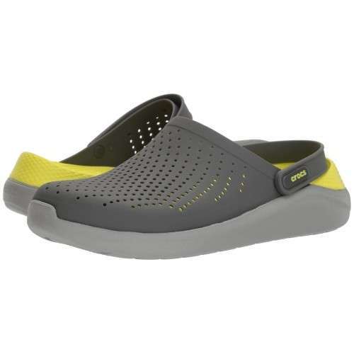 Чоловічі Crocs LiteRide Clog Grey/Light Green — фото 7