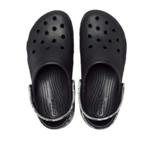 Жіночі Crocs Womens Classic Clog Platform HI-LO Disco Black / Multi — фото 13