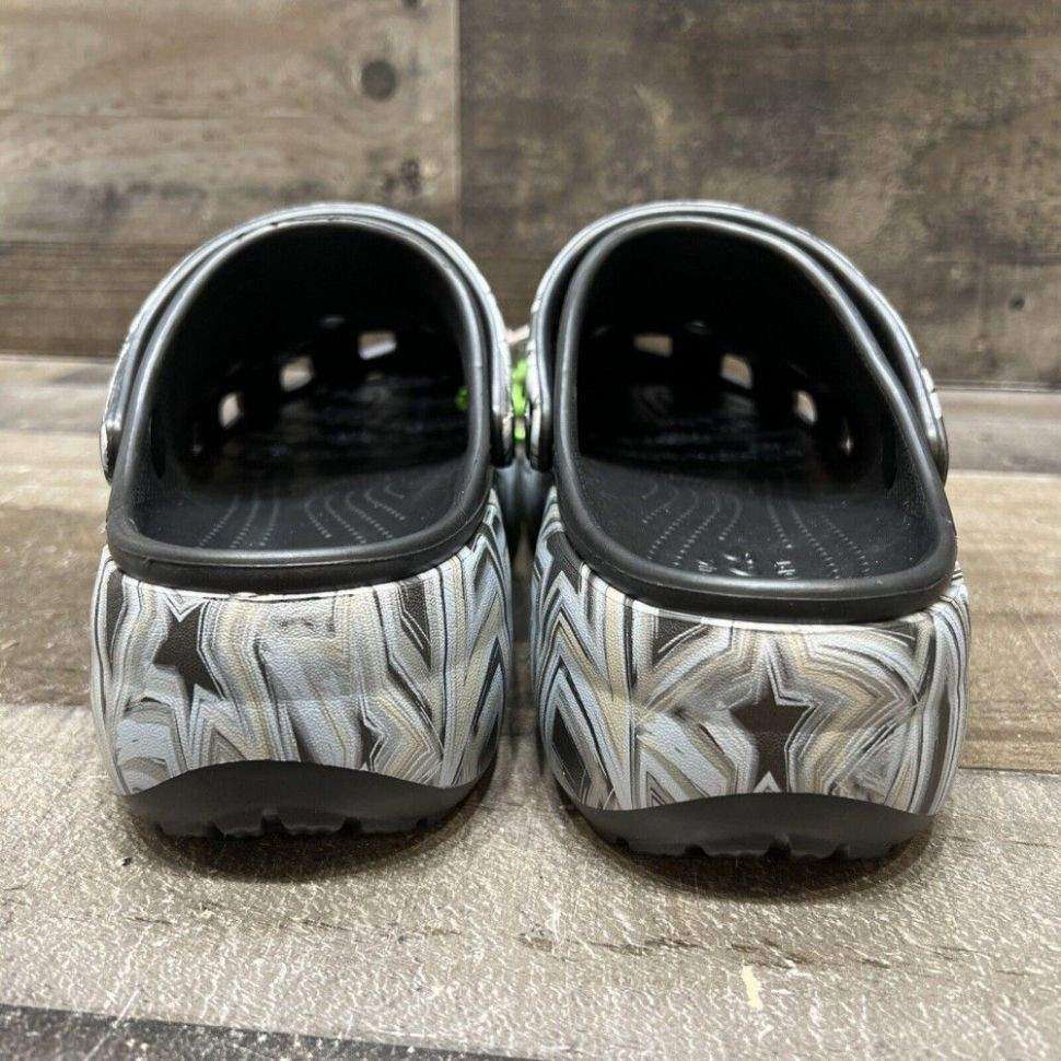 Жіночі Crocs Womens Classic Clog Platform HI-LO Disco Black / Multi — фото 6