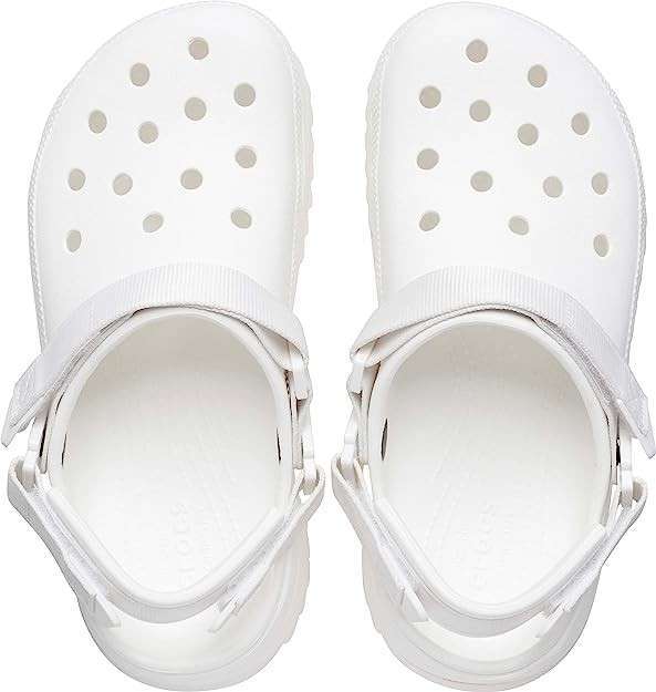 Crocs Classic Hiker Clog White/White — фото 8