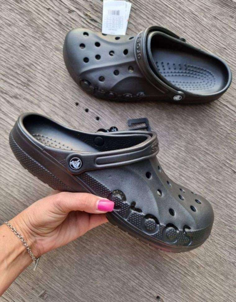 Чоловічі Crocs Бая Клог Чорні Baya Black Clog — фото 7