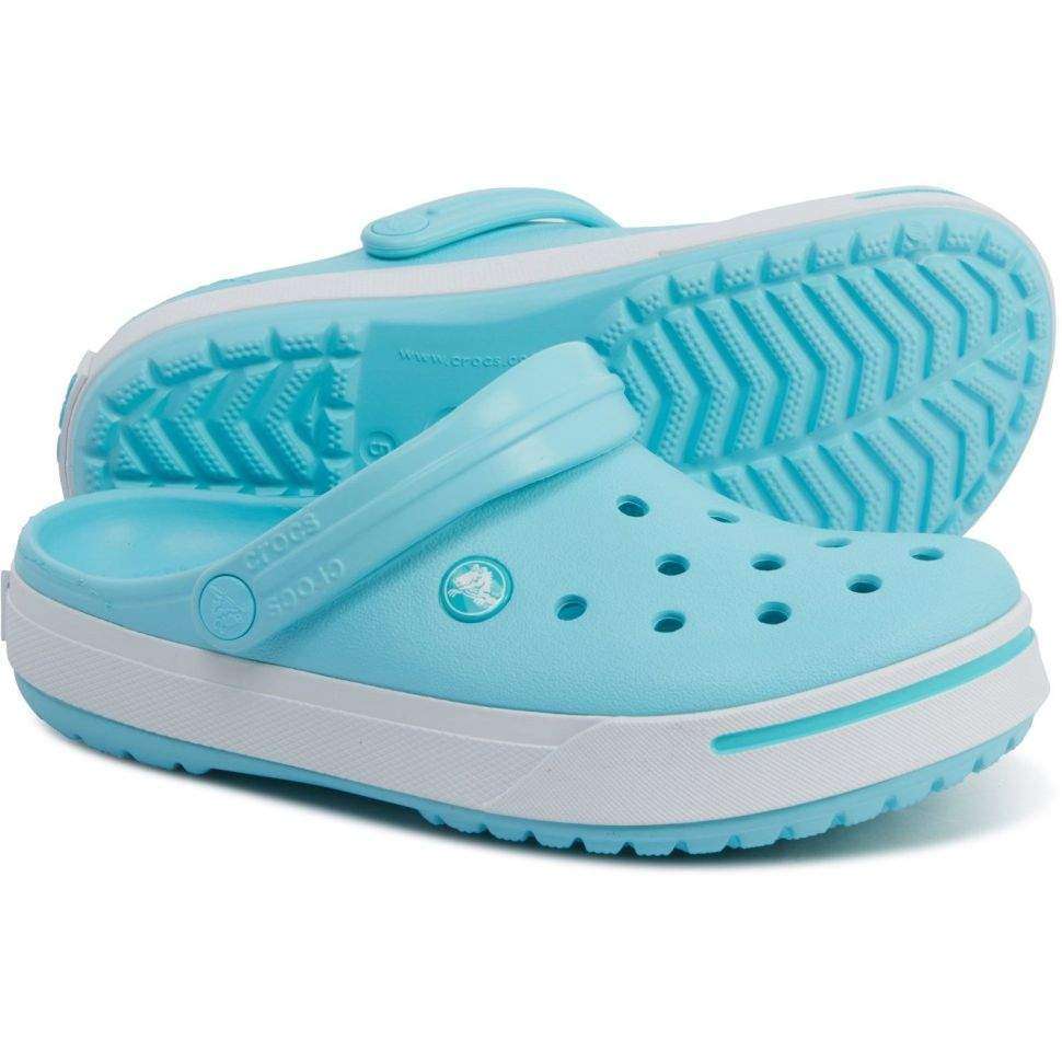 Жіночі Crocs Crocband II Clogs Ice Blue/Pool — фото 13