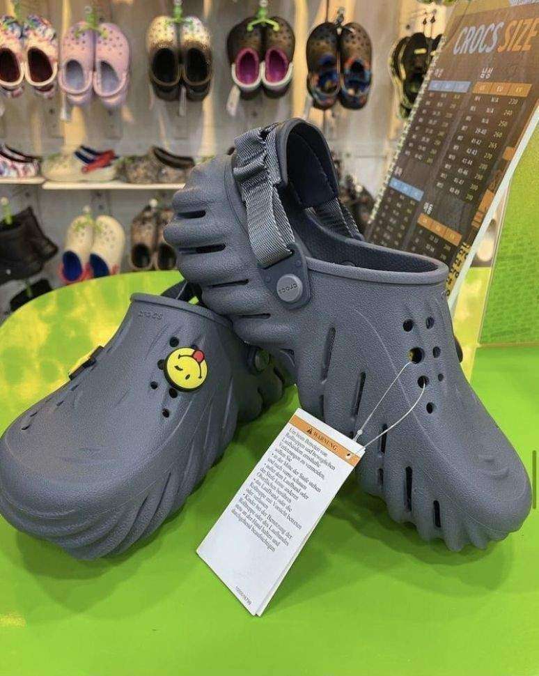 Чоловічі Crocs Echo Clog Storm Navy — фото 8