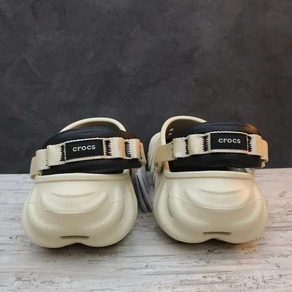 Чоловічі Crocs Echo Clog Atmosphere Stucco Bone/Black — фото 12
