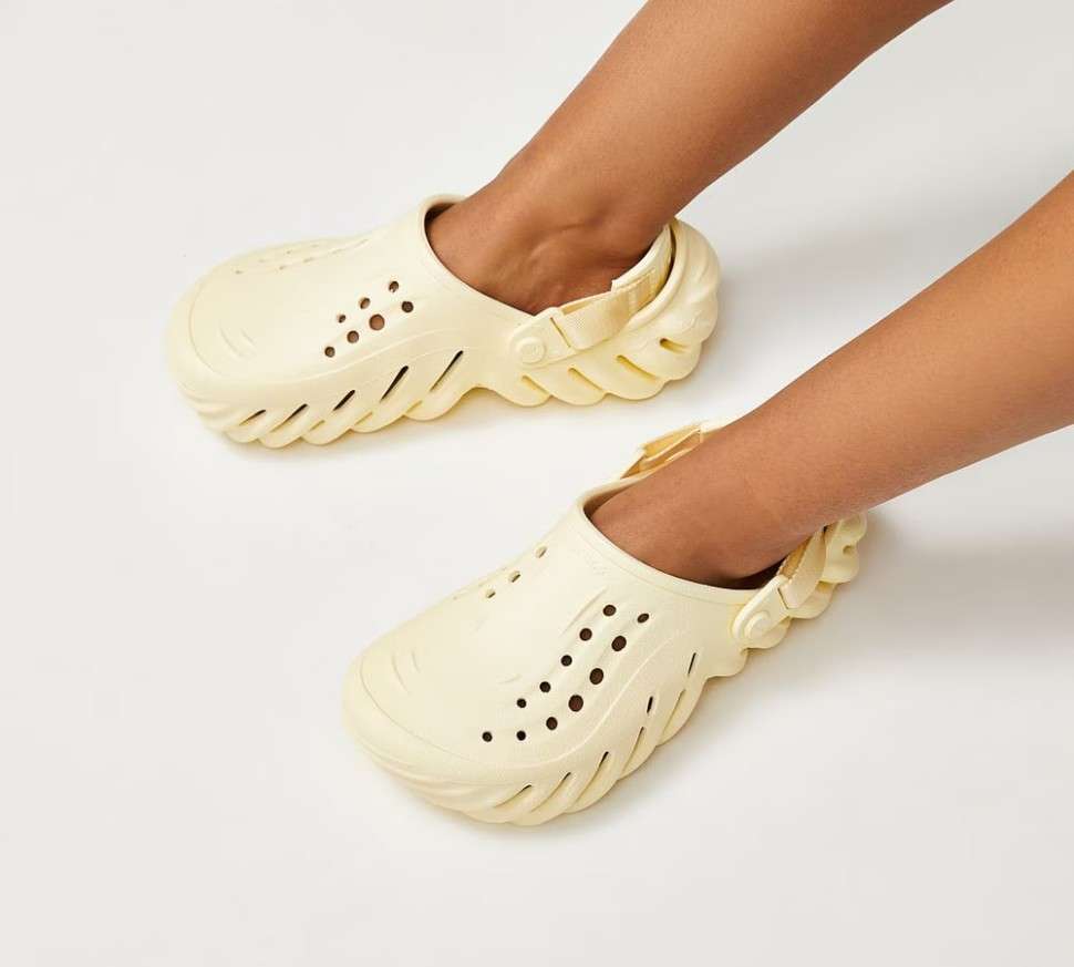 Жіночі Crocs Єхо Клог Жовті Echo Clog Buttercream — фото 2